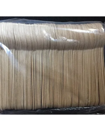 1000 Wooden Spoons (100 PCs x10 Packs) Biodegradable/Compostable (158mm x 33mm x 8mm)