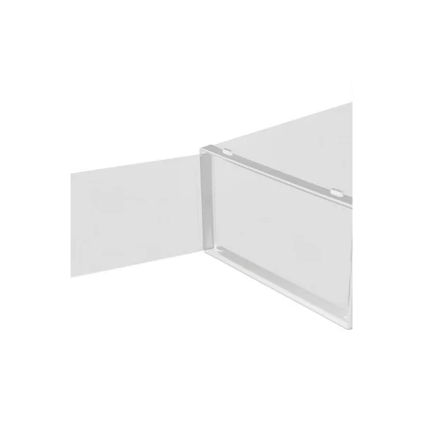 12 Pack White Stackable Clear Plastic Shoe Storage Boxes with Ventilation Holes