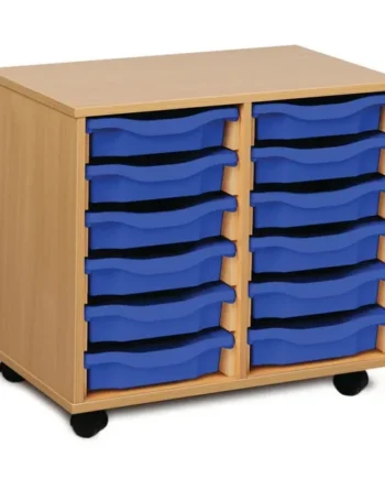 12 Shallow Tray Storage Unit