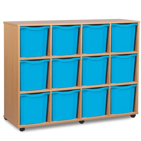12 Tray Jumbo Storage Unit