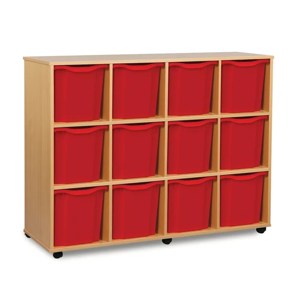 12 Tray Jumbo Storage Unit