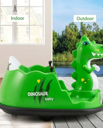 12V Bumper Car with Spray Function and Remote Control for Toddlers