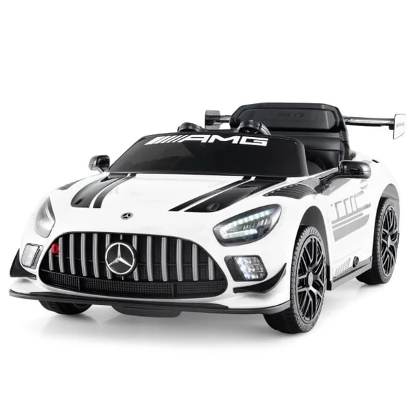12V Kids Powered Ride on Car Benz GT3 with Spoiler and Remote Control