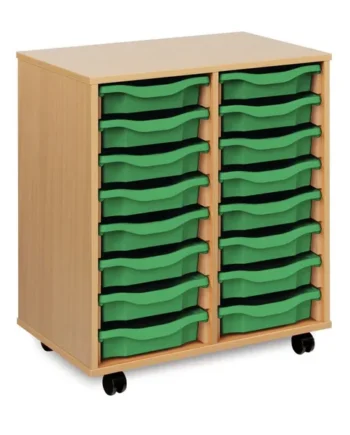 16 Shallow Tray Storage Unit