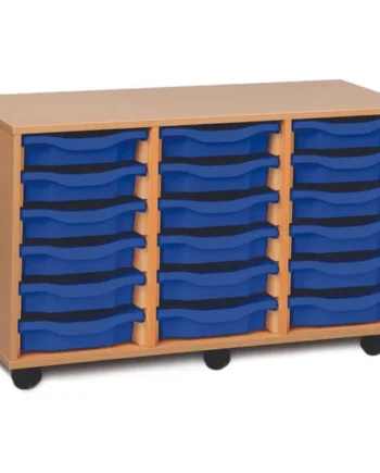 18 Shallow Tray Storage Unit