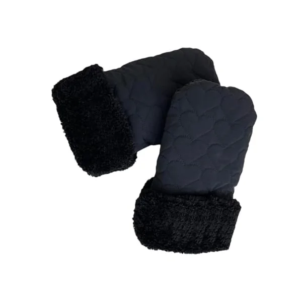1 Pair Baby Strollers Hand Muffs Soft & Warm Gloves for Parents Windproof Hand Warmer Cold Weather Protective Mittens Baby Strollers Gloves