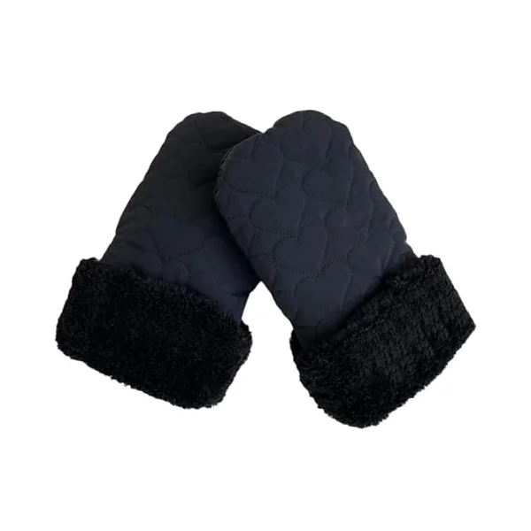 1 Pair Baby Strollers Hand Muffs Soft & Warm Gloves for Parents Windproof Hand Warmer Cold Weather Protective Mittens Baby Strollers Gloves