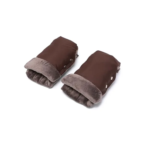 1 Pair Pram Hand Muff Winter Baby Carriage Pushchair Hand Warmer Cart Handmuff Gloves Accessories Waterproof Handmuff for Bike Trailer