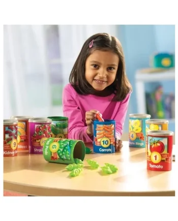 1 to 10 Counting Cans