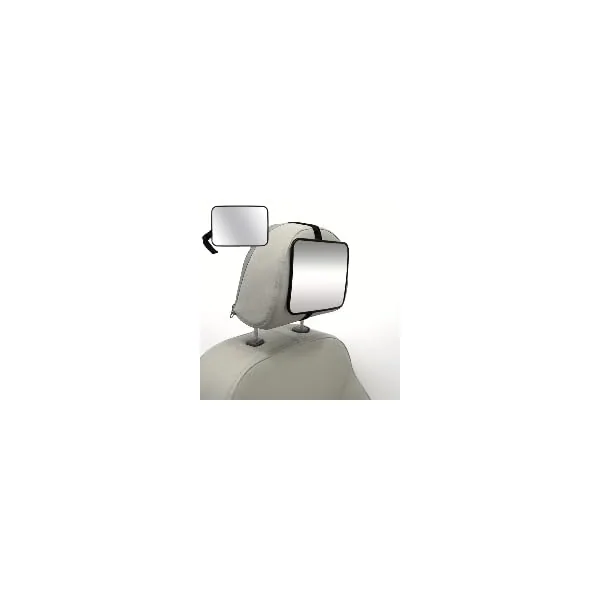 1PC A Rear-Facing Infant Car Mirror That Is Crash-Tested And Shatter-Resistant, Providing a Broad And Clear View., Square