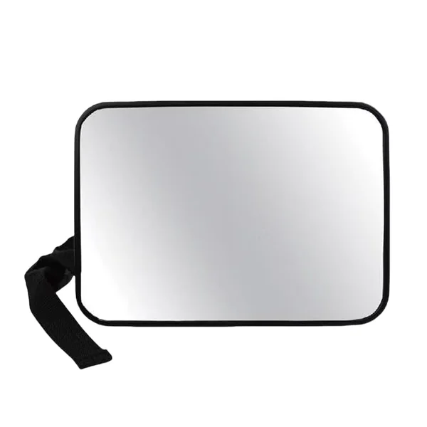 1PC A Rear-Facing Infant Car Mirror That Is Crash-Tested And Shatter-Resistant, Providing a Broad And Clear View., Square