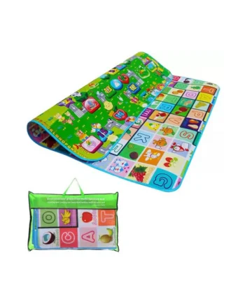 200x180cm Kids Crawling Play Mat Double-Sided Educational Game Mat.