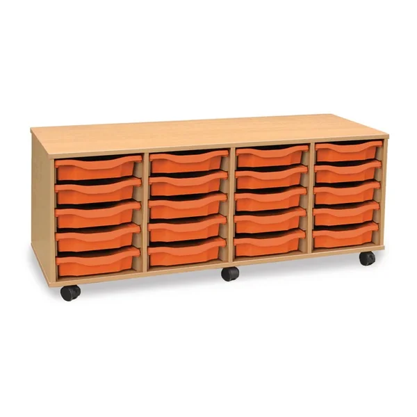 20 Tray 4 Column Storage Unit
