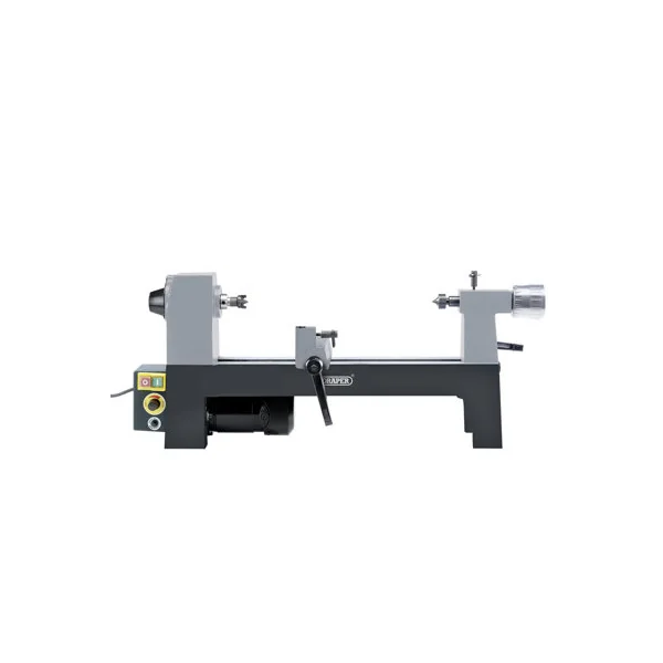 230V Mini Wood Lathe 250W Variable Speed Cast Iron Bed Workbench Turning Kit