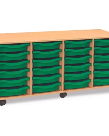 24 Tray 4 Column Storage Unit