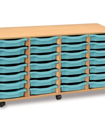 28 Tray 4 Column Storage Unit