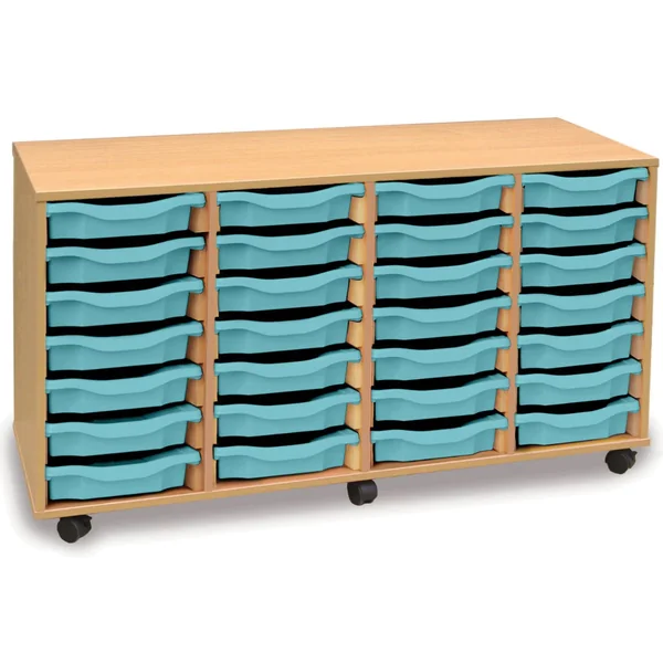 28 Tray 4 Column Storage Unit