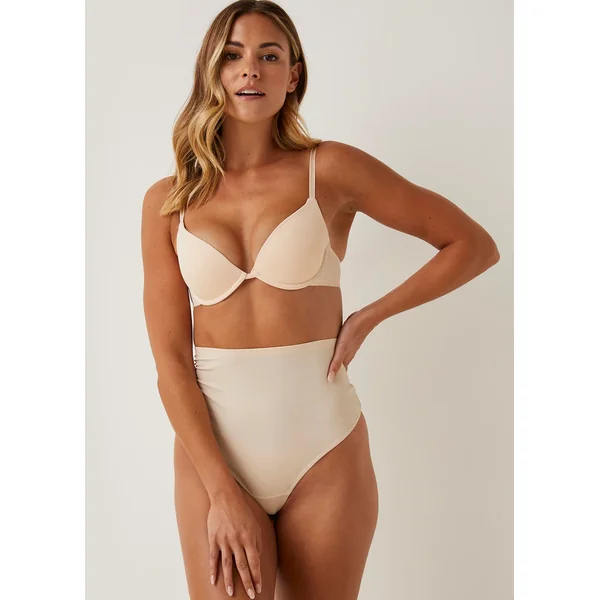 2 Pack Nude & White Smooth Plunge Bras