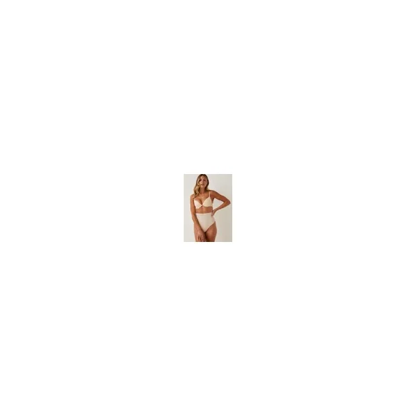 2 Pack Nude & White Smooth Plunge Bras