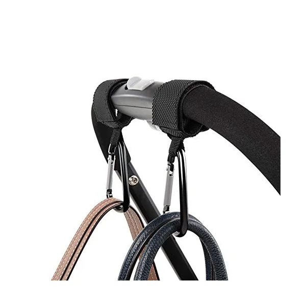 2 PCS Baby Stroller Hooks Clips,Durable Stroller Accessories for Mommy When Walking or Shopping