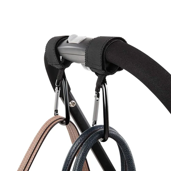 2 PCS Baby Stroller Hooks Clips,Durable Stroller Accessories for Mommy When Walking or Shopping