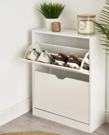2 Tier Shoe Cabinet