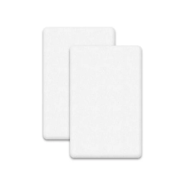 2 x Next To Me Crib Waterproof Mattress Protectors (83-85 x 50-51 cm) | Non-Noisy, Ultra Soft and Super Absorbent Mattress Protectors Covers (83-85 x 50-51 cm)