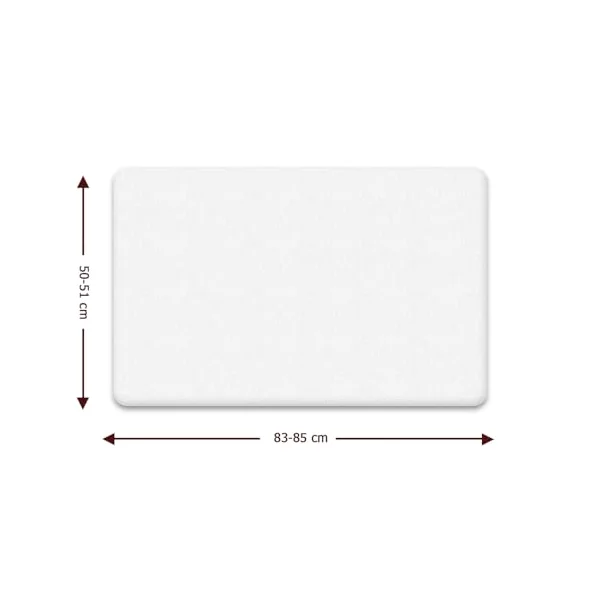 2 x Next To Me Crib Waterproof Mattress Protectors (83-85 x 50-51 cm) | Non-Noisy, Ultra Soft and Super Absorbent Mattress Protectors Covers (83-85 x 50-51 cm)