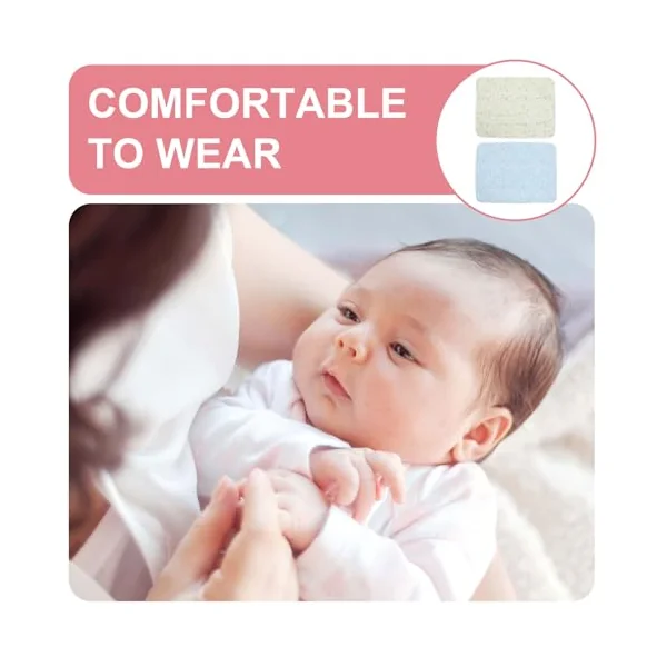 2pcs Waterproof Baby Changing Mat with Breathable Cotton and Polyester Fiber, Portable and Lovely Cartoon Design, for Bed Use to Keep Babies Dry and Comfortable