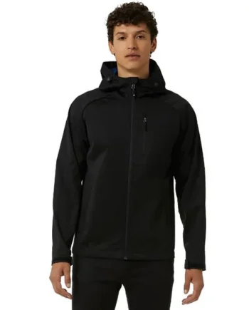 32 Degrees Men's Cool Active Coach Jacket in Black