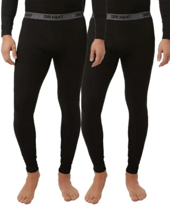 32 Degrees Men's Heat Pant 2 Pack