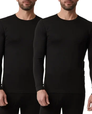 32 Degrees Men's Long Sleeve Heat T-Shirt, 2 Pack