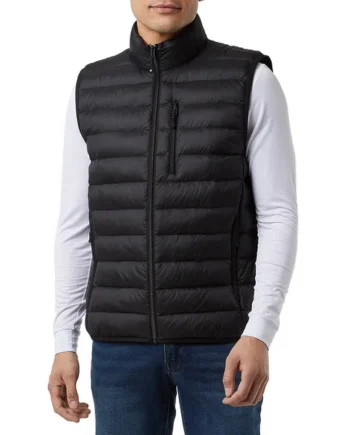 32 Degrees Men's Nano Light Vest in Black, Large