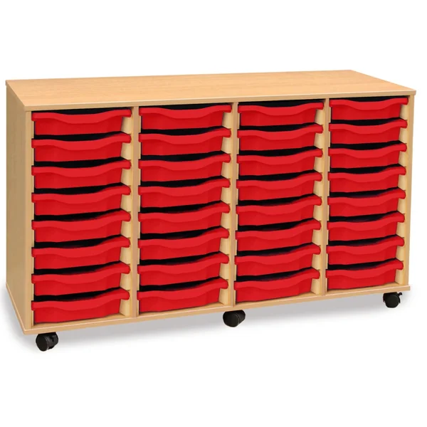 32 Tray 4 Column Storage Unit