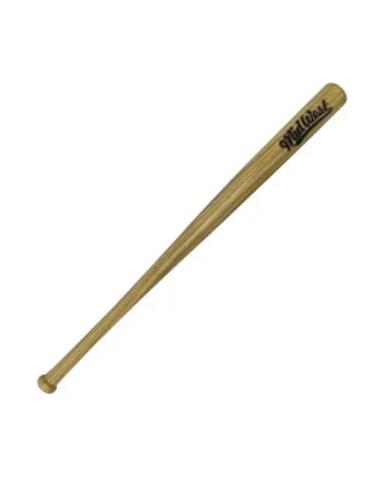 34 Inch Natural Wood Slugger Baseball Bat - Premium Comfort Batting Stick