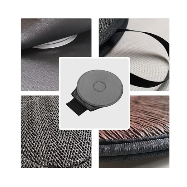 360 Degree Swivel Seat Cushion for Car, Soft Rotating Seat Cushion, Portable Rotating Car Seat Pad Non Slip Auto Seat Cushions Pad for Elderly