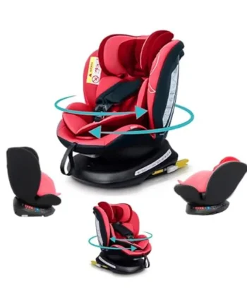 360° Rotating Car Seat, Baby Carriage, Car Infant Seat, Baby Booster Seat, R129, ISOFIX, Birth to 12yrs (40-150cm), Group 0+/1/2/3, i-Size, Recline 170°, Swivel, 0-36 KG Newborn