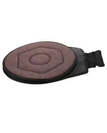 360° Rotating Car Seat Pad Elderly Swivel Cushion for Comfort Breathable Cooling Sturdy Support,Coffee