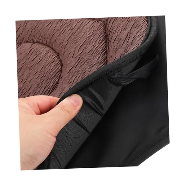 360° Rotating Car Seat Pad Elderly Swivel Cushion for Comfort Breathable Cooling Sturdy Support,Coffee