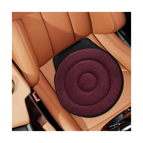 360 Rotating Seat Cushion for Car Portable Safety Assist Disc Pad | Chair Mat Elderly Child Pregnant Woman Safety Rotating Disc Pad Assist Portable Chairs Car Vehicle