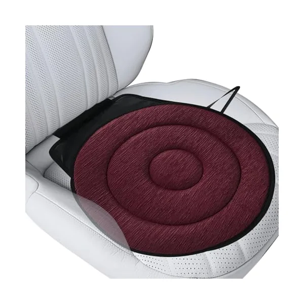360 Rotating Seat Cushion for Car Portable Safety Assist Disc Pad | Chair Mat Elderly Child Pregnant Woman Safety Rotating Disc Pad Assist Portable Chairs Car Vehicle