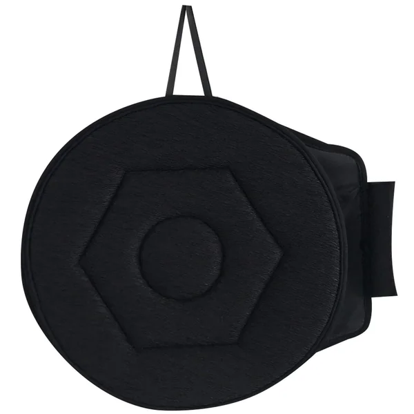 360 Rotating Seat Cushion for Car, Rotating Seat Cushion 360 Degrees Elderly Support, Portable Rotating Memory Foam Car Seat Pad, Beneficial 360 Rotating Seat Cushion (Black,Rhombic)