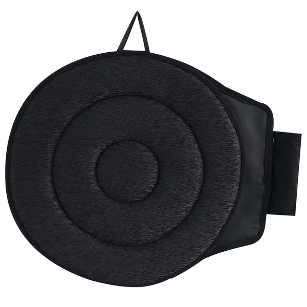 ​​360 Rotating Seat Cushion for Car, Rotating Seat Cushion 360 Degrees Elderly Support, Portable Rotating Memory Foam Car Seat Pad, Beneficial 360 Rotating Seat Cushion (Black,Rounded)