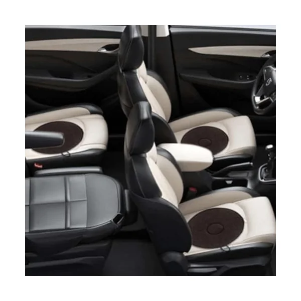 360 Rotating Seat Cushion for Car, Swivel Car Seat, Rotating Car Seat Cushion, Swivel Seat Cushion for Car for Elderly, Swivel Revolving Mobility Aid Convenient for Entry and Exit (1pairs Black)