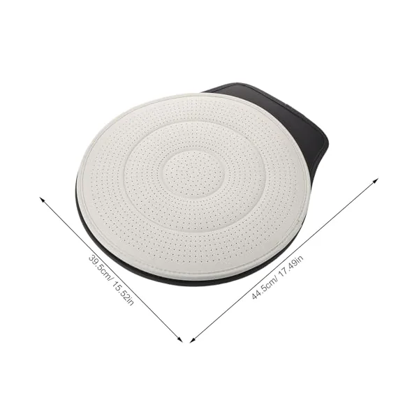 360° Swivel Car Seat Cushion With Non Slip Base Ergonomic Rotating Seat Pad Mobility Aid For Elderly Pregnant Drivers Transfer Assist Cushion For Car Suv Truck Washable Cover