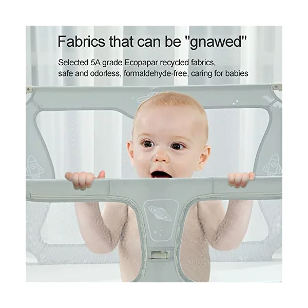 3 In 1 Baby Cosleeper Bed,co Sleeper For Baby In Bed,Cosleeper In Bed,bed Bassinet For Baby Co Sleeper,next To Me,breathable And Visible Mesh Window,soft Washable Liner Cover And Sturdy Aluminum Alloy