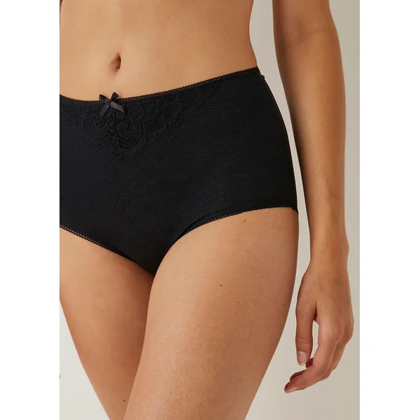 3 Pack Jacquard Full Knickers