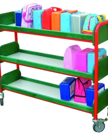 3 Tier Single Lunch Box Trolley