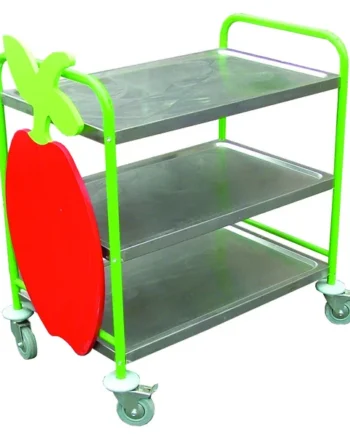 3 Tier Stainless Steel Trolley