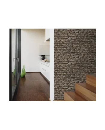 3D REALISTIC NATURAL DRY STONE WALL BRICK FEATURE WALLPAPER A.S.CREATION 9079-12